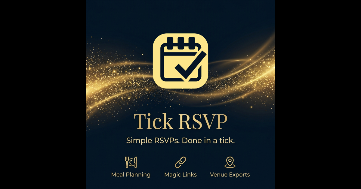 Tick RSVP screenshot 1
